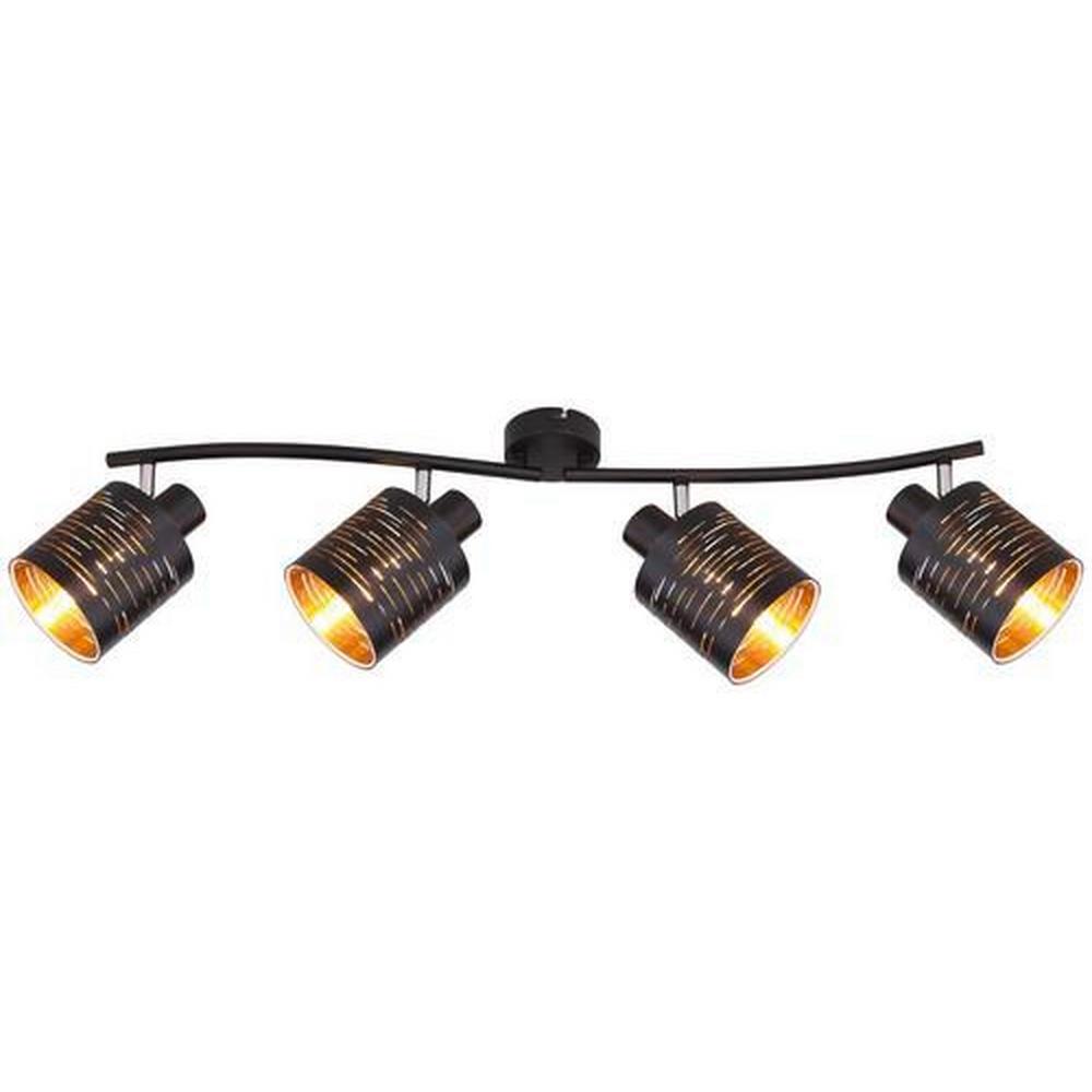 Bodové Svietidlo Tunno L: 72 Cm Schwarz