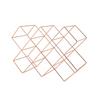 Weinregal Eisen Kupferfarben 8 Flaschen Bxh16,6x31cm - Kupferfarben, Basics, Metall (46/16,6/31cm) - Echtwerk