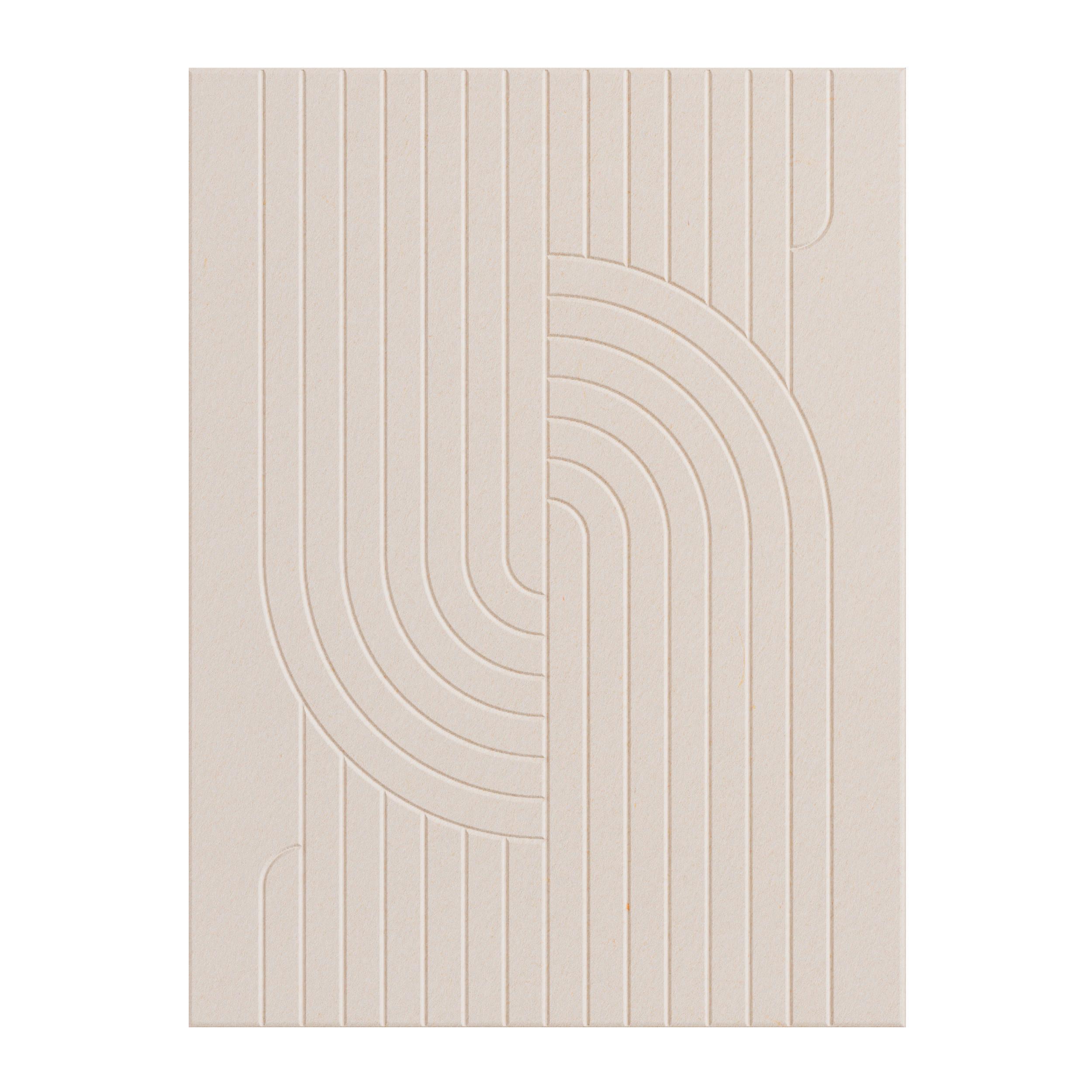Akustický panel MARLA - béžová, textil (120/90cm) - Mömax