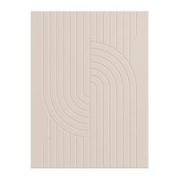 Akustický panel MARLA - béžová, textil (120/90cm) - Mömax