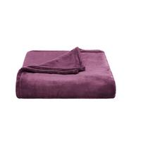 Kuscheldecke Oslo - Beere, MODERN, Textil (150/200cm) - Luca Bessoni