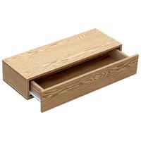 NÁSTĚNNÁ KONZOLA NOAH -TREND- - přírodní barvy, Moderní, kompozitní dřevo (60/12/22cm) - Mömax