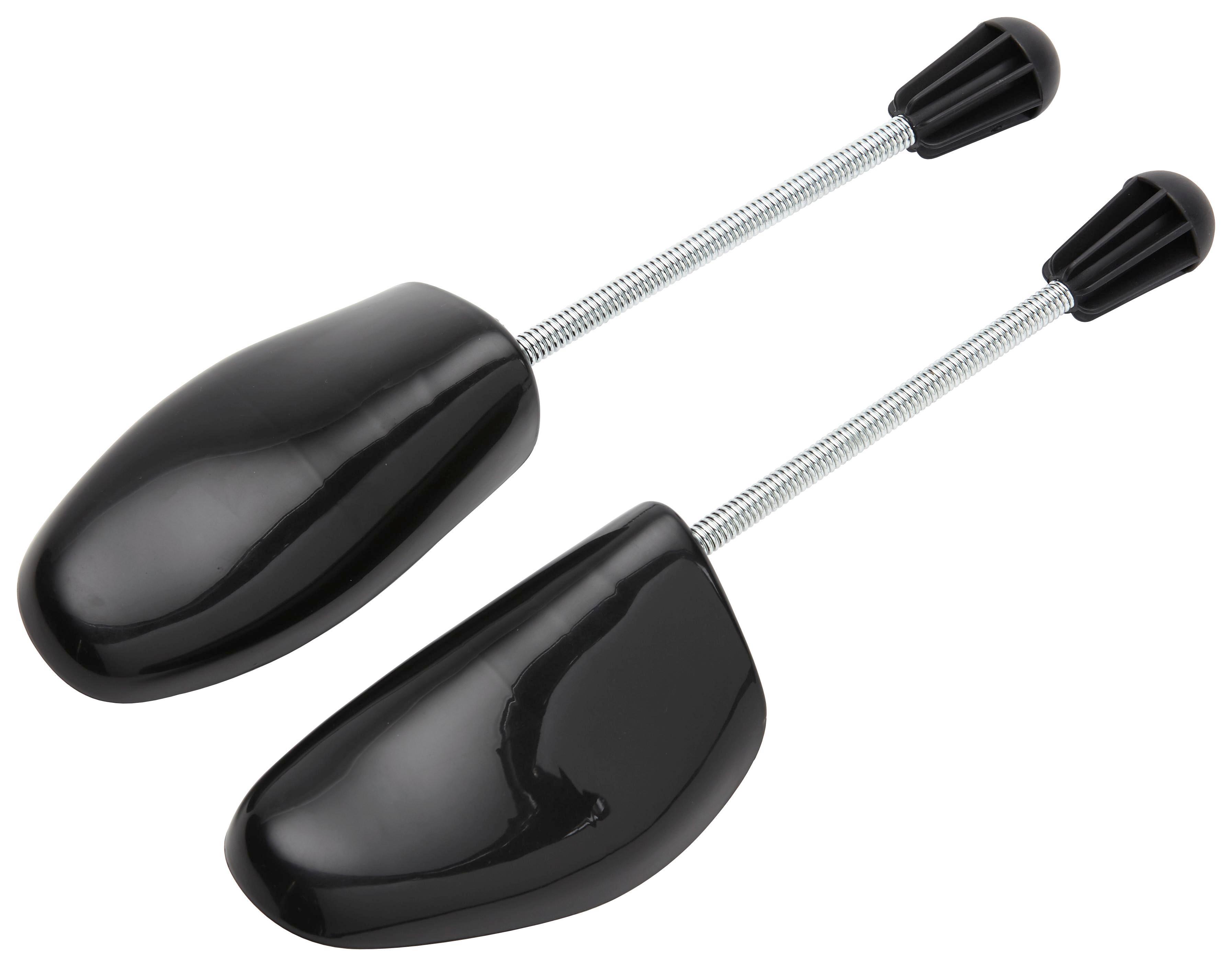 Schuhspanner Stabilo Flex - Silberfarben/Schwarz, KONVENTIONELL, Kunststoff/Metall (33/8/7,5cm) - Homezone