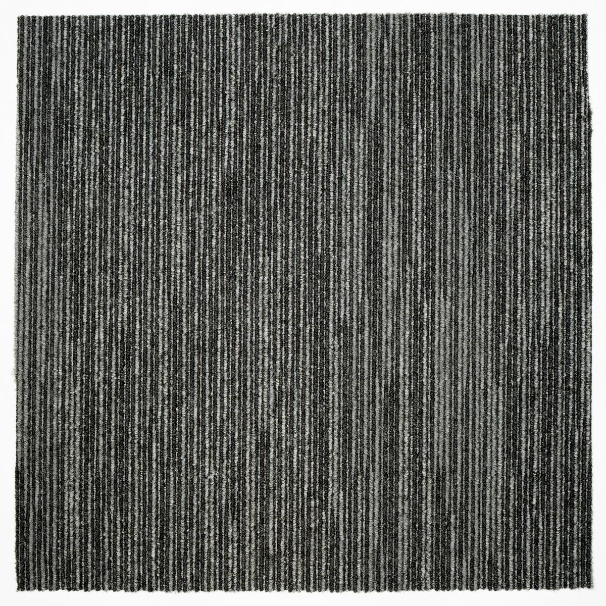 Teppichfliese Grau Ambition 50x50 Cm Florhöhe 3 Mm - Dunkelgrau/Hellgrau, Basics, Textil (50/50cm)