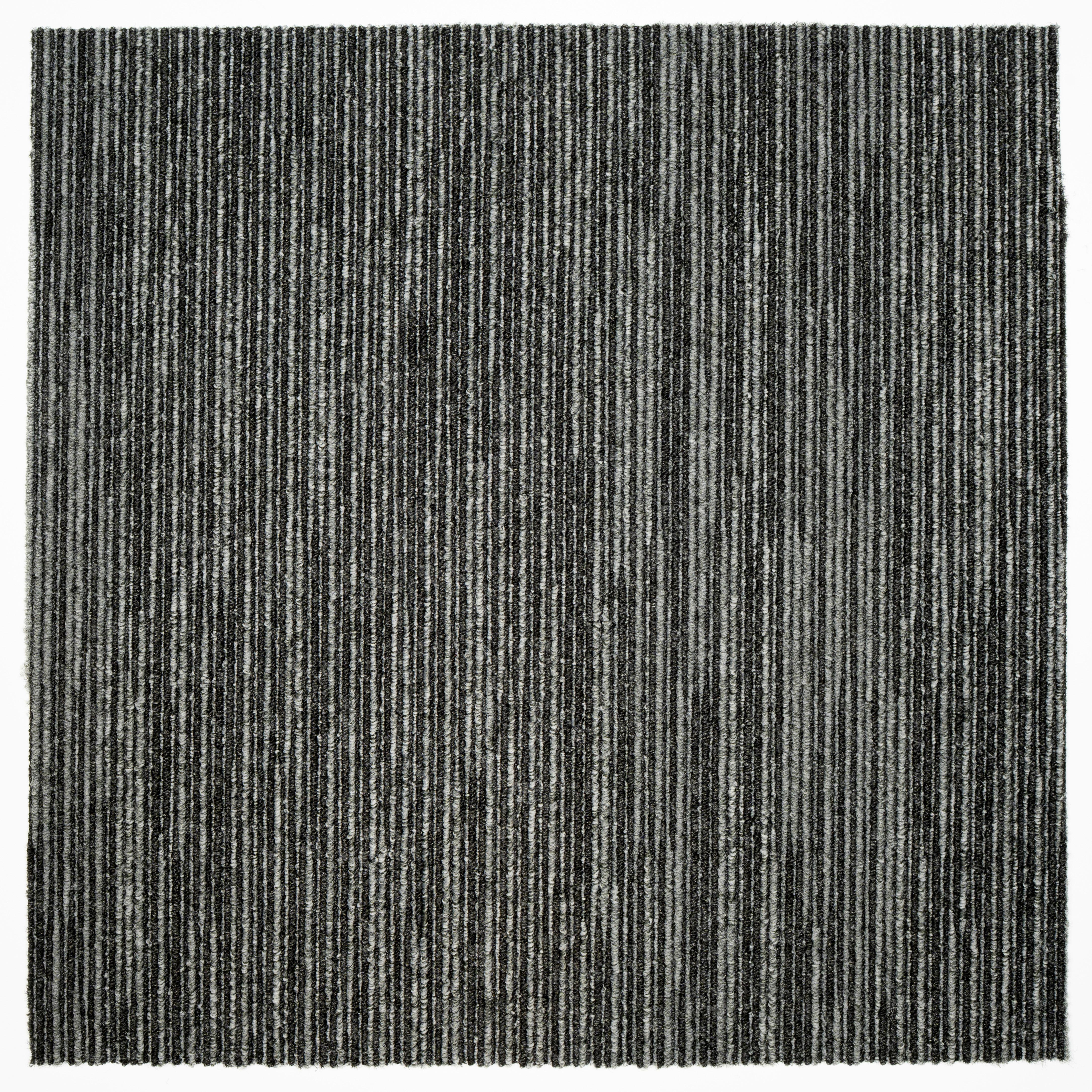 Teppichfliese Grau Ambition 50x50 Cm Florhöhe 3 Mm