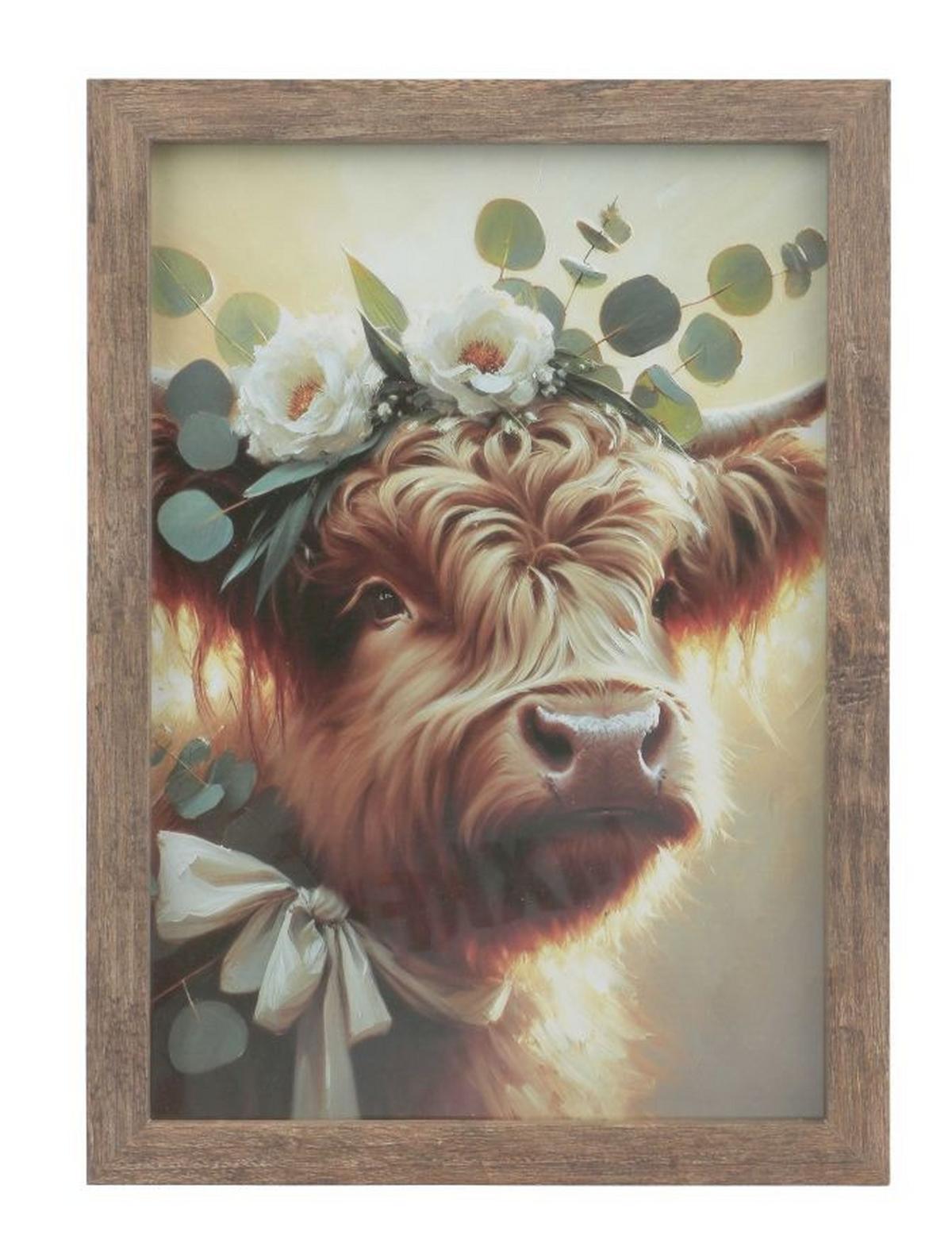 Képkeret Carla - diófa színű, Basics, Üveg/fa (23,6/32,7/2cm) - Luca Bessoni