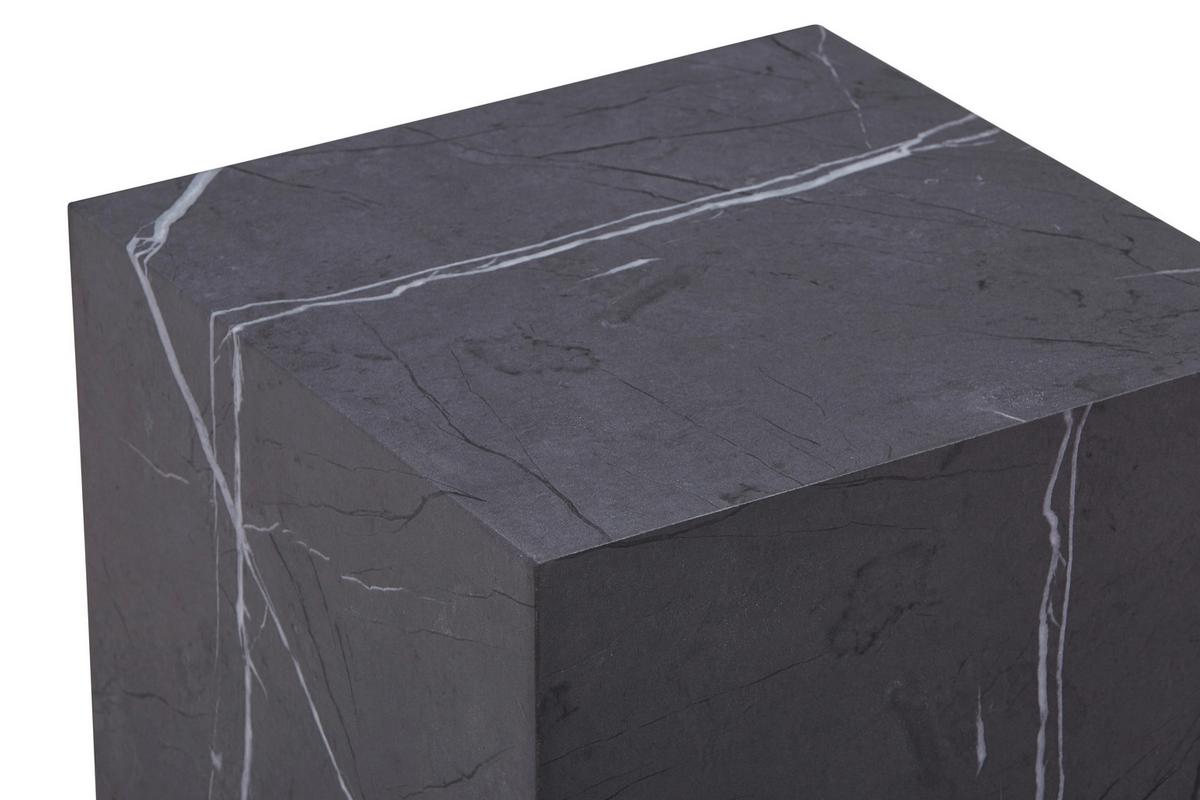 Beistelltisch Cuboid 225 Grau B: 40 Cm - Grau, Design, Holzwerkstoff (40/40/45,5cm) - Kayoom