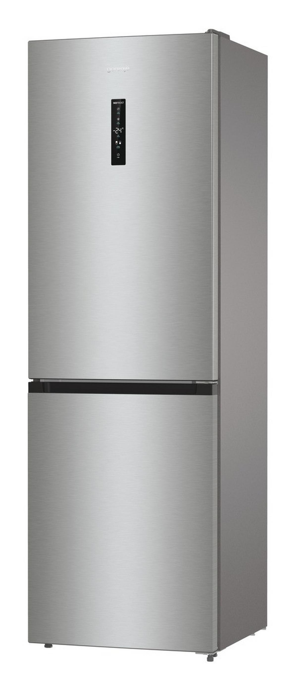 Kühl-gefrier-kombination N61ea2xl4 - Edelstahlfarben, Basics, Glas/Kunststoff (60/185/59,2cm) - Gorenje