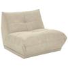 Modul Sofa Giselle 2er Sofa B: 105 Cm Creme - Creme, Trend, Textil (105/80/112cm) - Livetastic