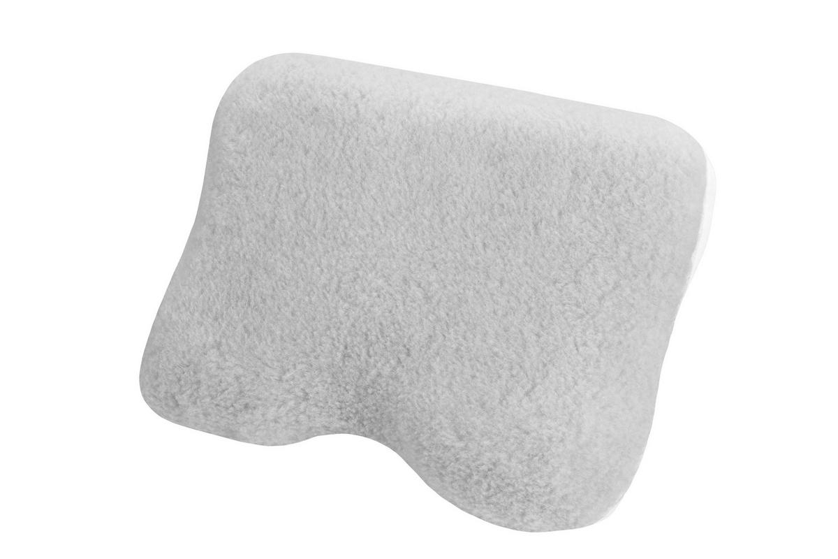 ŠIJOVÝ VANKÚŠ ANTI-APNOE COOL SHEEP 40X54X11 - sivá/biela, Modern, textil (40/60/8cm)