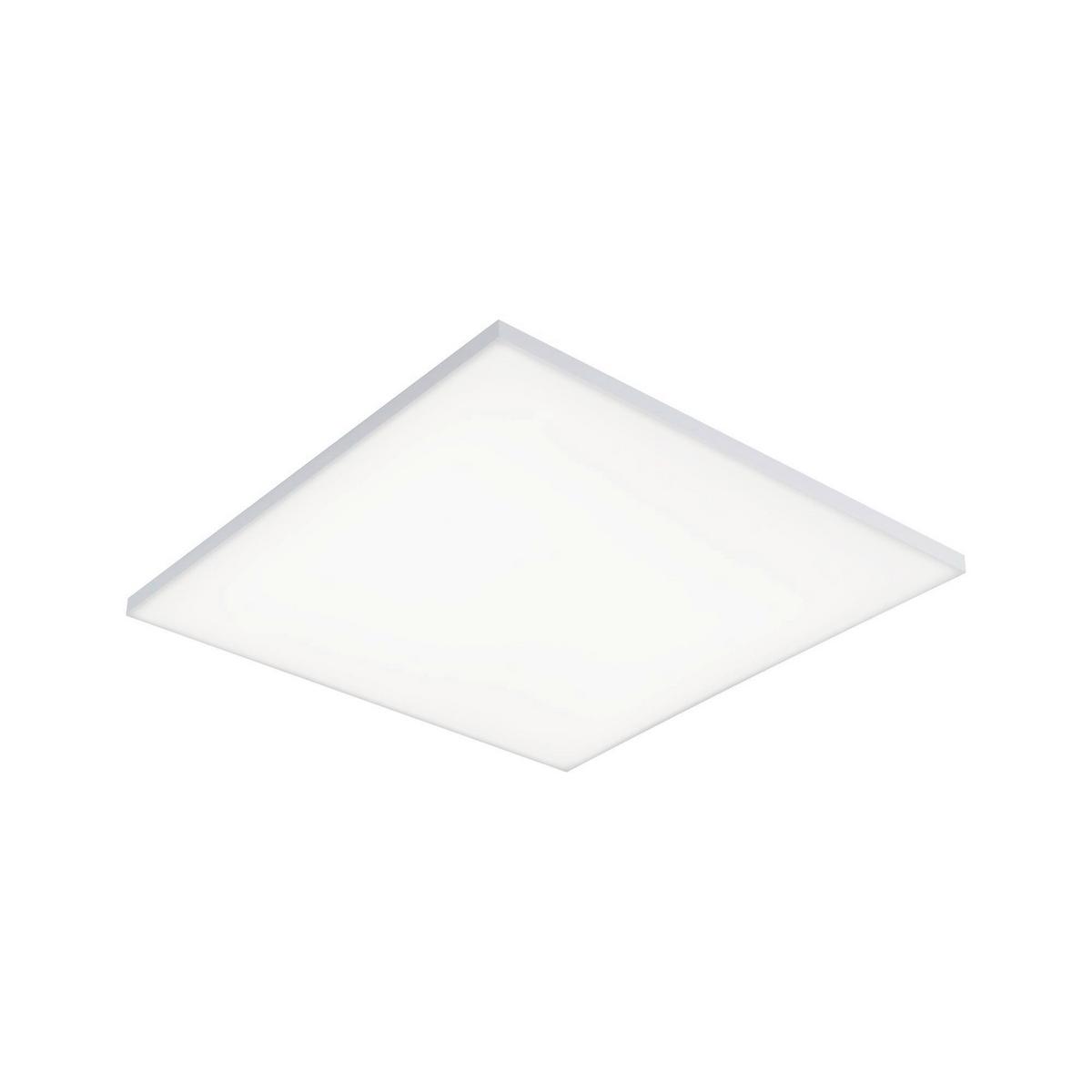 LED-Paneel L: 59,5 cm dimmbar - Weiß, Design, Metall (59,5/5,0/59,5cm) - Paulmann