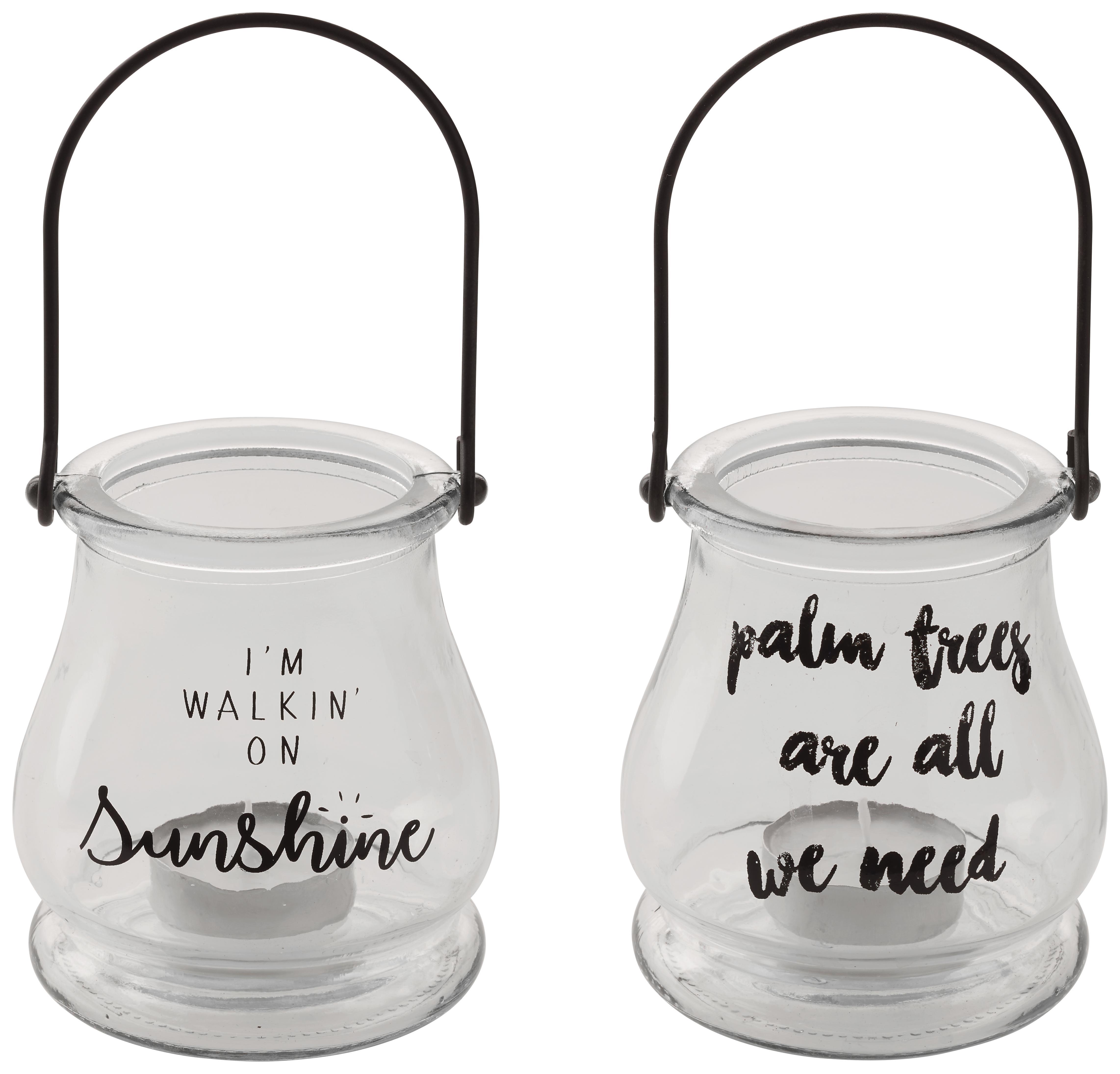 Držák Na Čajovou Svíčku Emil - čiré, kov/sklo (8,5/10cm) - Mömax modern living