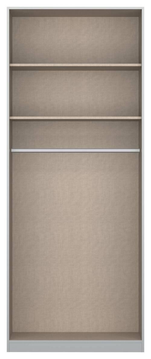 Drehtürenschrank aus Holzdekor