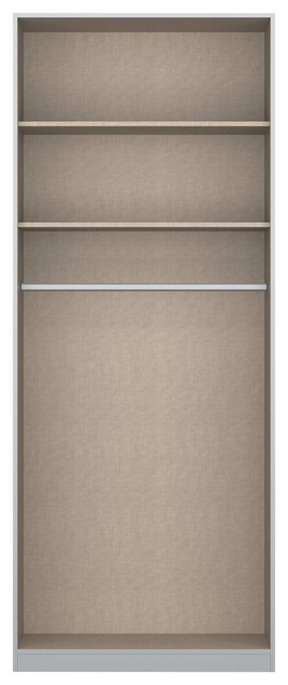 Drehtürenschrank 91cm Alabama, Sonoma Eiche Dekor - Sonoma Eiche, MODERN, Holzwerkstoff (91/229/54cm) - Rauch Möbel