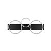 LED-Deckenleuchte, Switchdim 643810387 Medera - Titanfarben/Schwarz, Basics, Holz/Metall (80,0/8,0/34,5cm) - Trio Leuchten