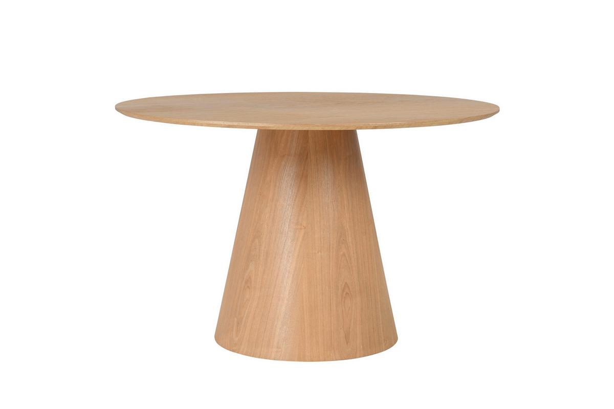 Esstisch Rond D: 120 Cm, Eichefarben - Eichefarben, Design, Holz/Holzwerkstoff (120/120/76cm) - MID.YOU