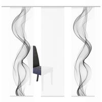 Flächenvorhang Edmonton Grau B: 60 Cm - Grau, Design, Textil (3x60/245cm)