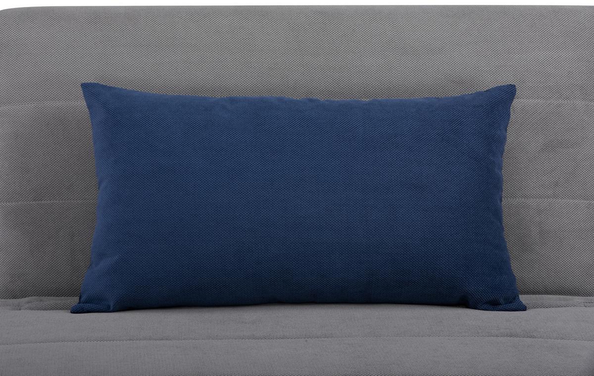 Rozkladacie kreslo SVEN 100, sivá / modrá - čierna/sivá, Modern, drevo/textil (101/81/90cm)