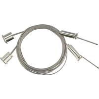 Seilsystem-Montageset 2099070010070 - Edelstahlfarben, Basics, Metall (150cm)