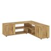 Lowboard Rosa Nussbaumfarben B: 125 Cm - Nussbaumfarben, Design, Holzwerkstoff (125/40/120cm) - Livetastic