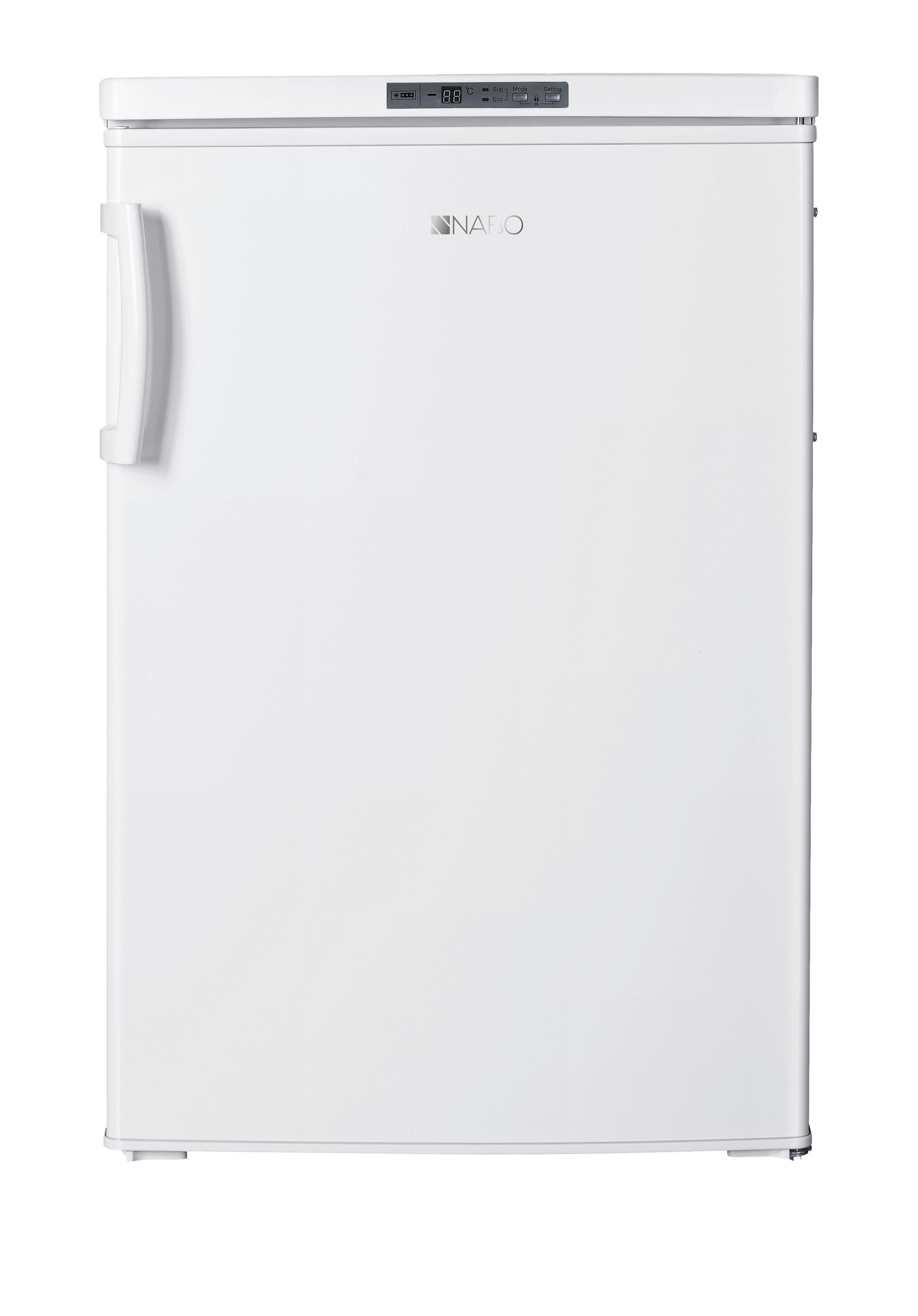 Gefrierschrank Nabo Gs 2087 Weiss - Weiß, Basics, Glas/Kunststoff (57/88,5/58,8cm) - Nabo