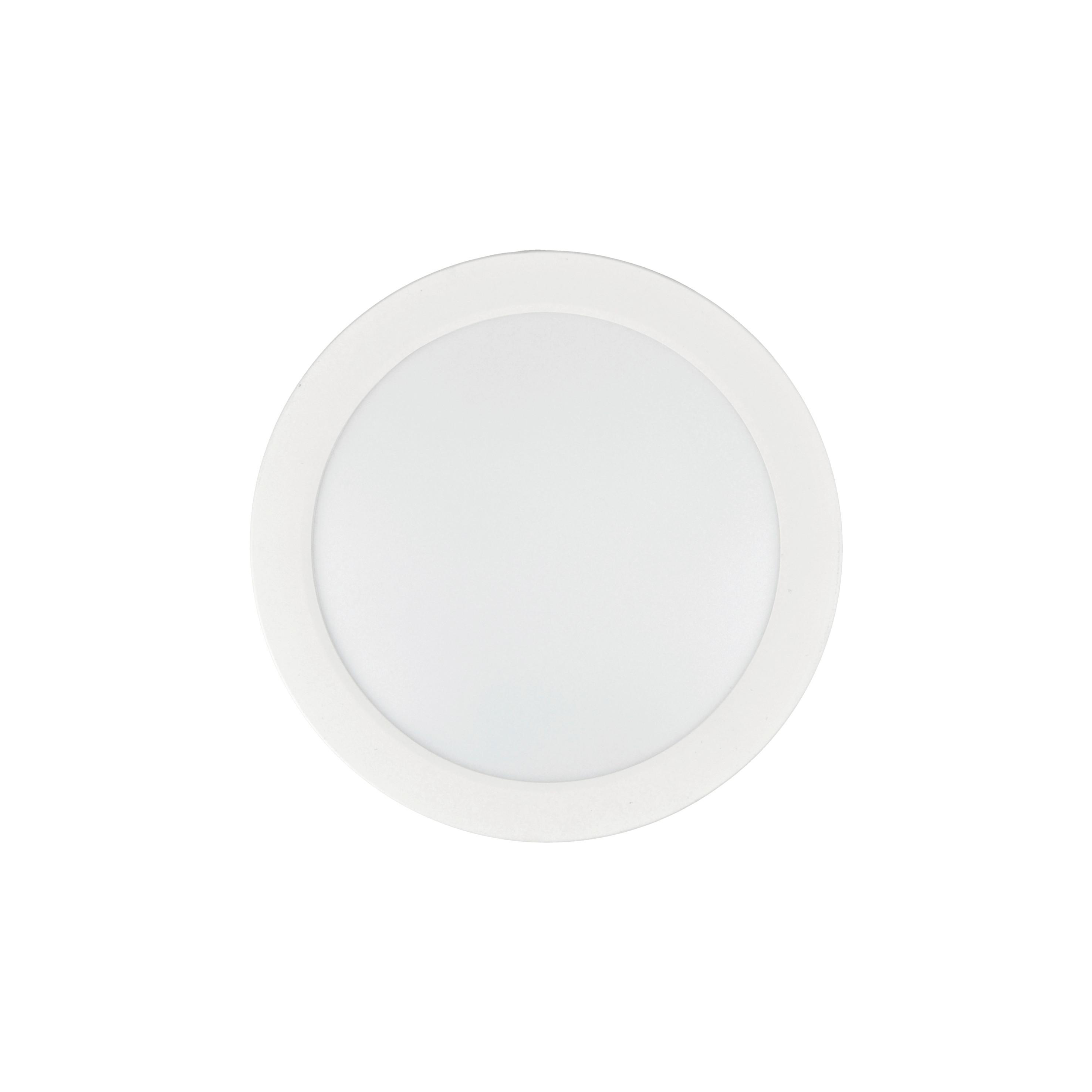 LED-Deckenleuchte 2427500120196 - Weiß, KONVENTIONELL, Kunststoff (17/1,7cm)