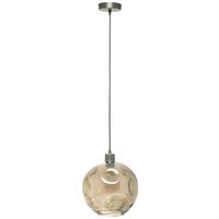 Hängeleuchte Natalie 125 Grau/klar B: 26 Cm - Klar/Grau, Basics, Glas (26/26/32cm) - Kayoom