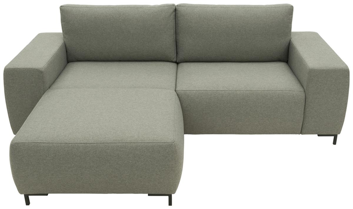 Ecksofa Looks Vi - Graubraun/Schwarz, Design, Textil (242/160cm) - LOOKS by W.Joop