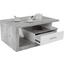 Couchtisch Holz mit Lade+ Ablagefächer Iguan, Betonoptik - Weiß/Grau, MODERN, Holzwerkstoff (110/45/67cm) Couchtisch Holz mit Lade+ Ablagefächer Iguan, Betonoptik - Weiß/Grau, MODERN, Holzwerkstoff (110/45/67cm)