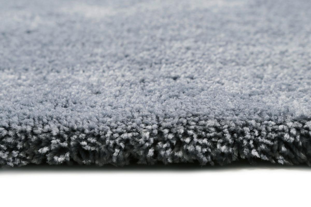 Hochflor Teppich Blau/Grau Relaxx 120x170 cm - Blau/Grau, Basics, Textil (120/170cm) - Esprit