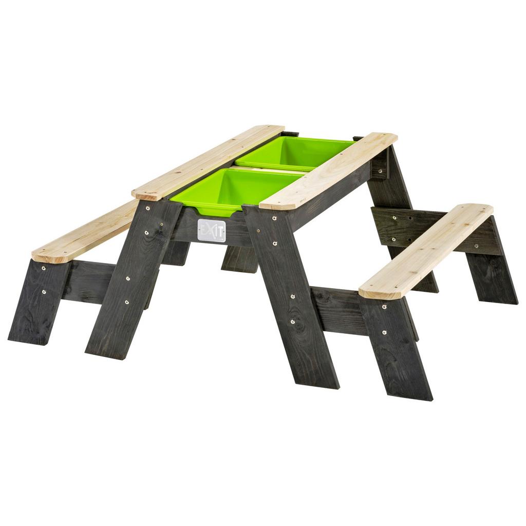 Sand- und Wassertisch Exit LBH: 120x94x50 cm Grau