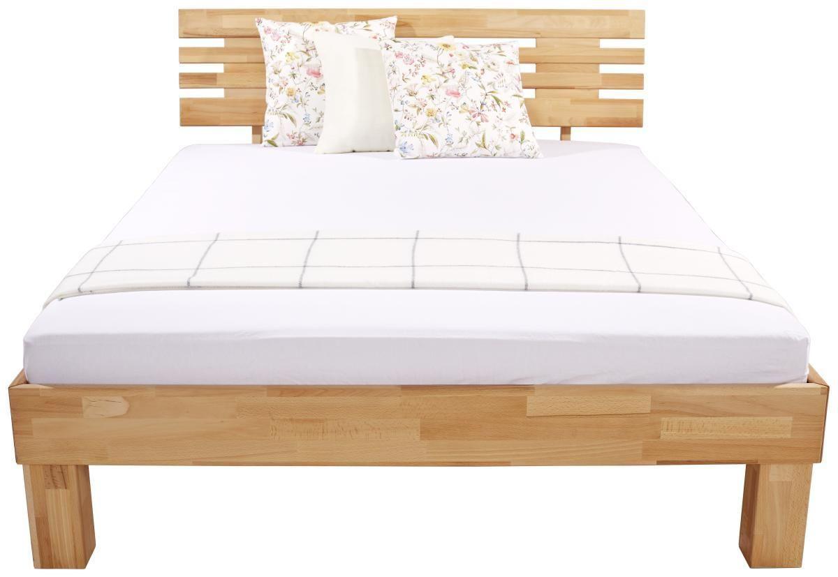 Ágy 120x200cm Elisabeth - geszt bükk, Konventionell, fa (120/200cm)