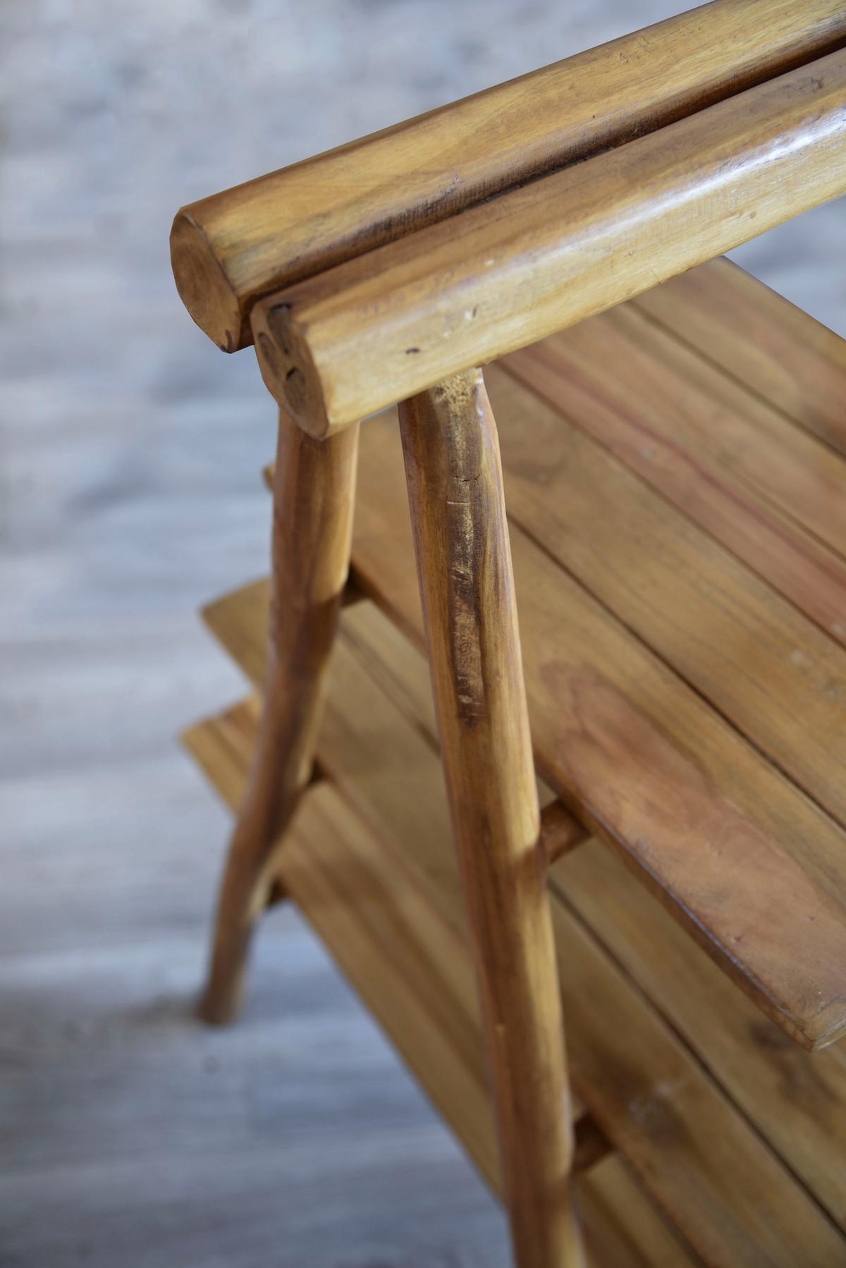 Gartenregal Floris - Braun, Basics, Holz (50/103/75cm) - Gardenson