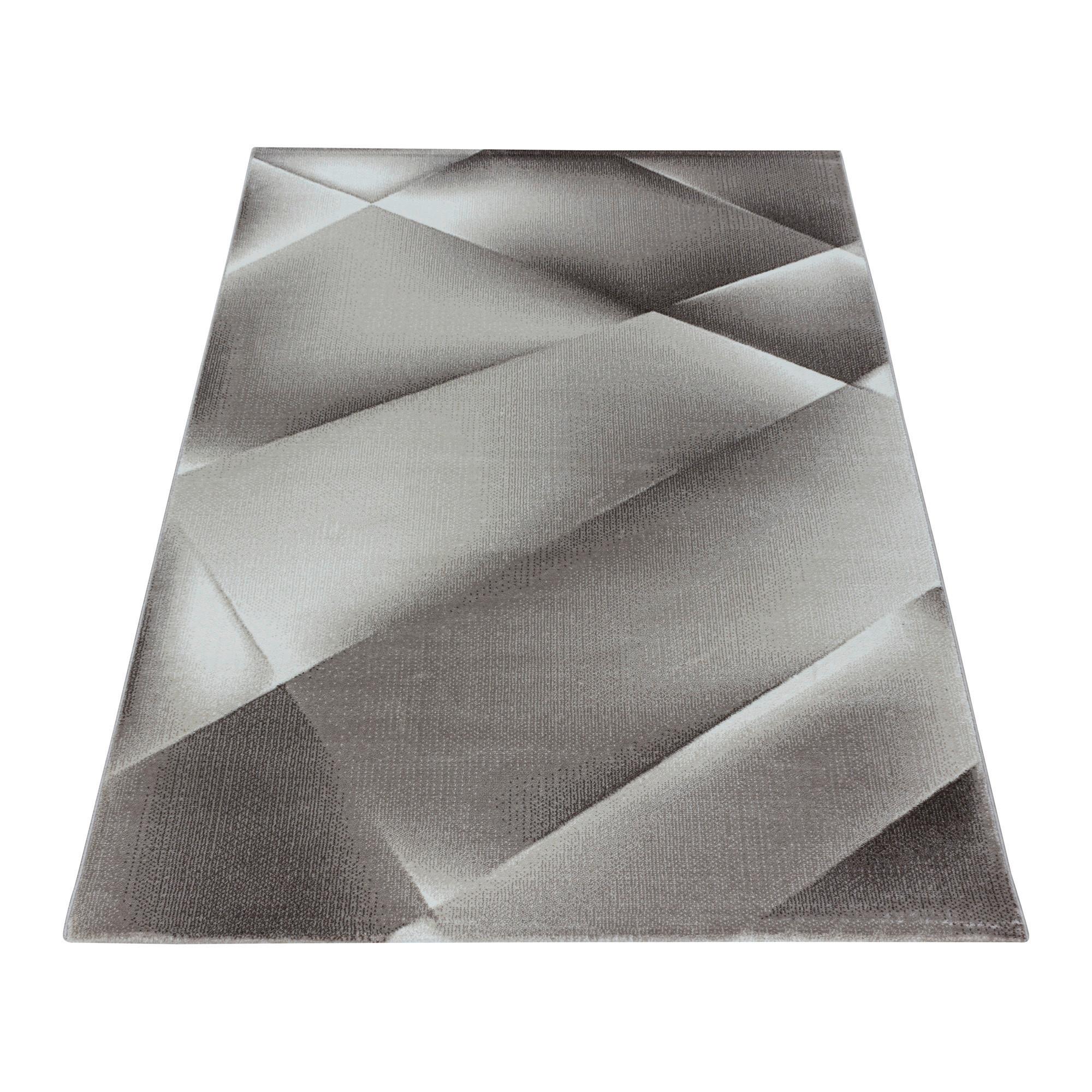 Webteppich Braun Costa 140x200 cm - Braun, Design, Textil (140/200cm)