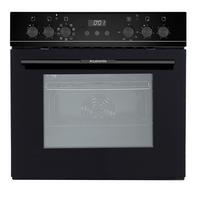 Herdset Wmoc 90 Schwarz B: 59,5 Cm - Schwarz, KONVENTIONELL, Glas/Metall (59,5/59,5/55cm) - Wolkenstein