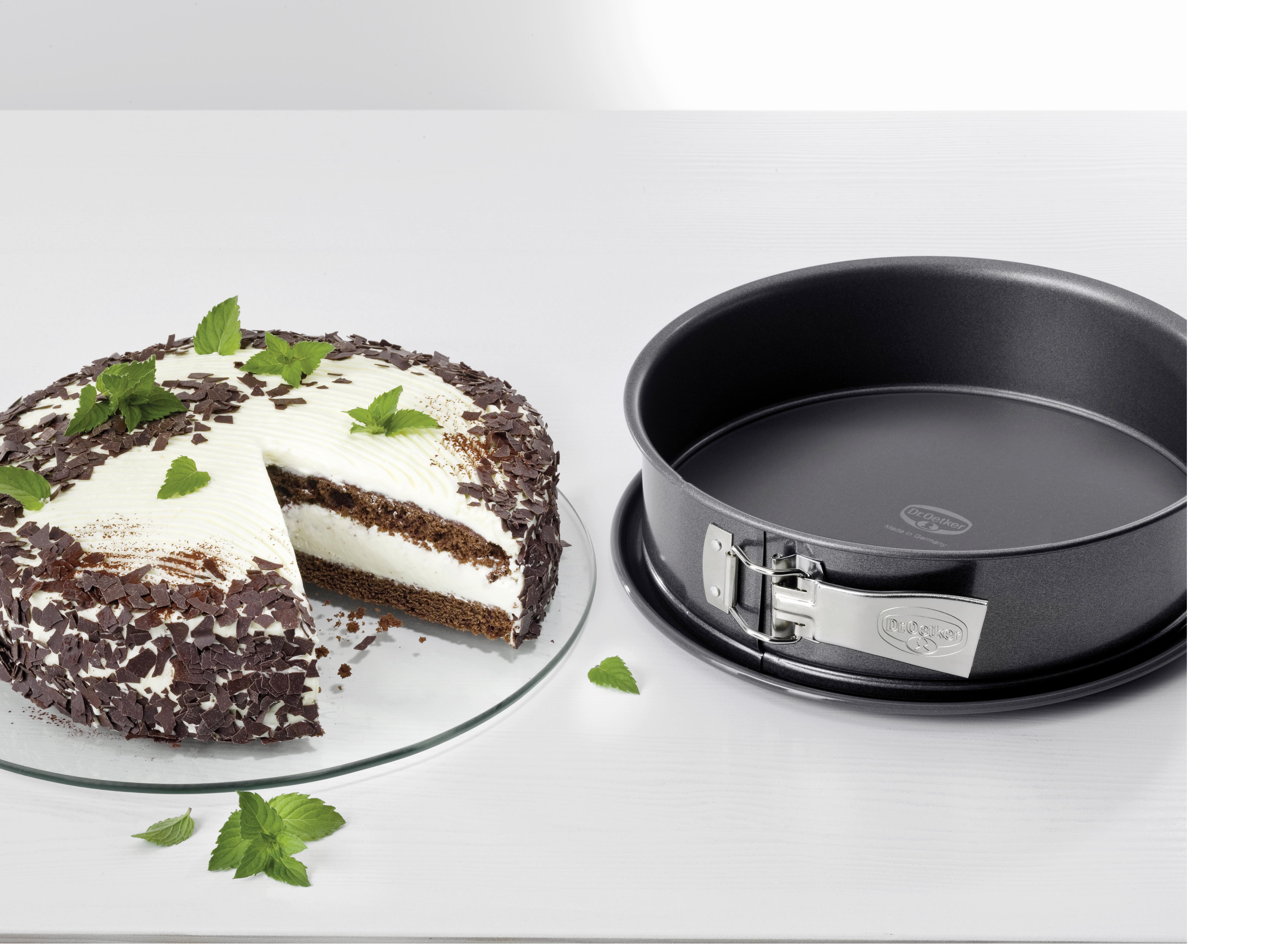 Springform Back-harmonie Rund D/h: Ca. 26/8 Cm Stahl - Grau, Basics, Metall (26/8cm) - Dr.Oetker