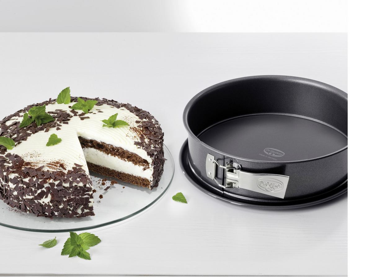Springform Back-harmonie Rund D/h: Ca. 26/8 Cm Stahl - Grau, Basics, Metall (26/8cm) - Dr.Oetker