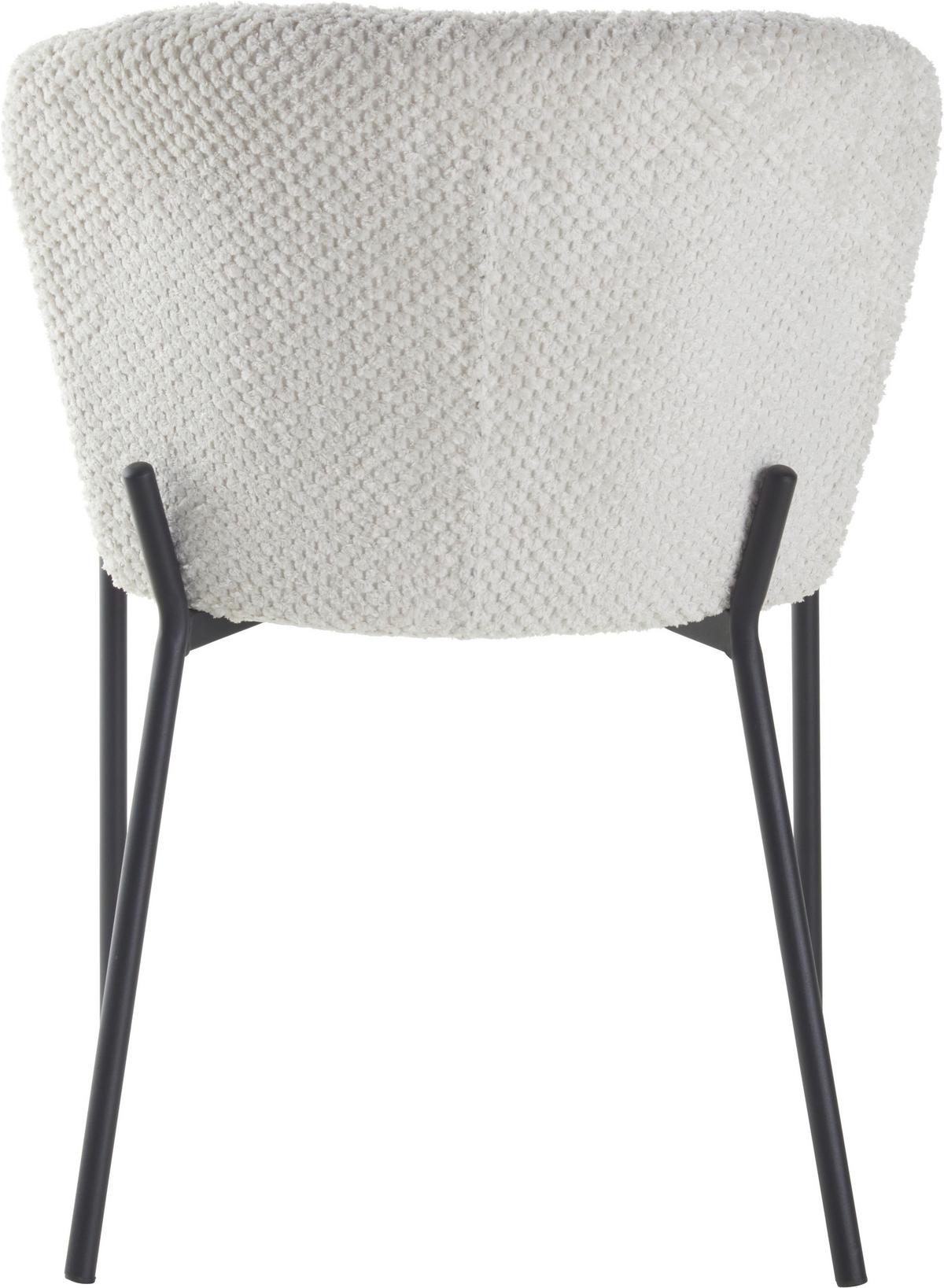 Stuhl Paris - Beige/Schwarz, LIFESTYLE, Holz/Textil (55/79/59cm) - Livetastic