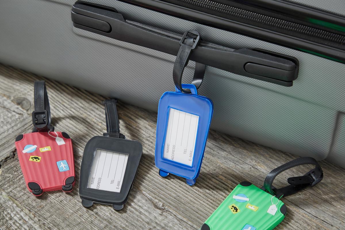 Gepäckanhänger 31735 Tino - Blau/Anthrazit, KONVENTIONELL, Kunststoff (10/18/1cm)