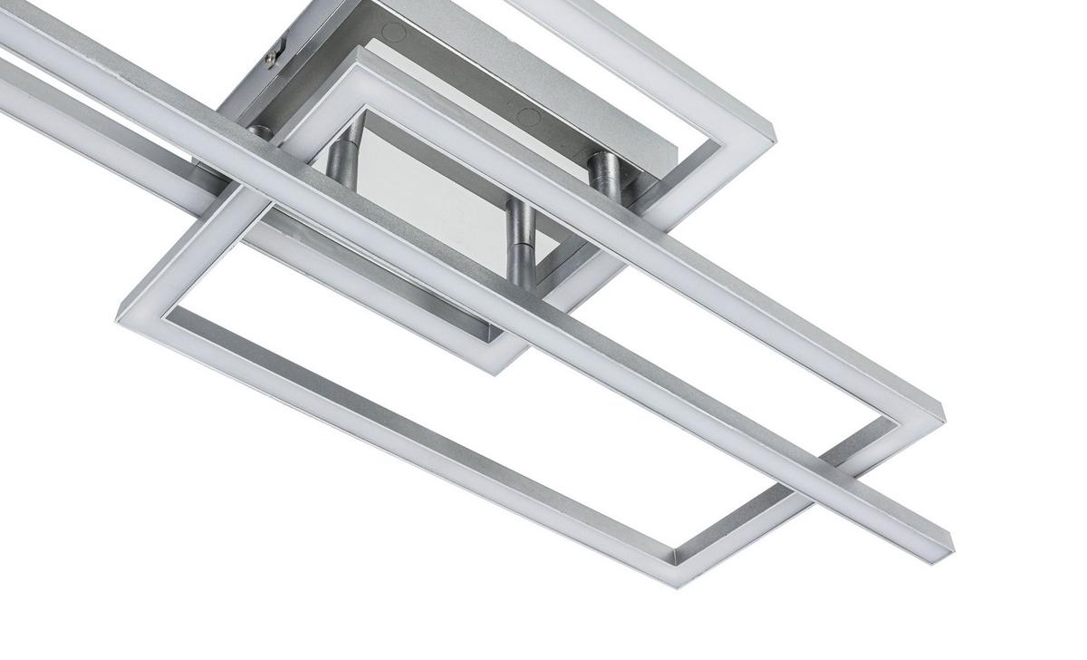 Led Mennyezeti Lámpa Nevi - ezüst/króm, Modern, műanyag/fém (63/24,5/7,7cm) - Luca Bessoni