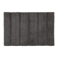 Koupelnová předložka Stripe, 60/90cm, antracit - antracitová, Moderní, textil (60/90cm) - Modern Living