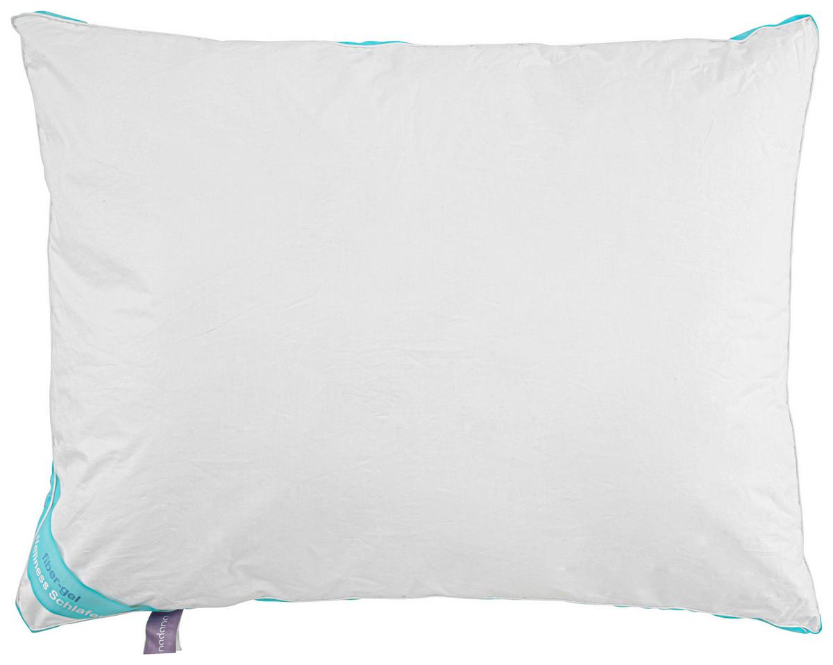 Tříkomorový polštář Wellness, 70/90 cm - bílá, textil (70/90cm) - Nadana