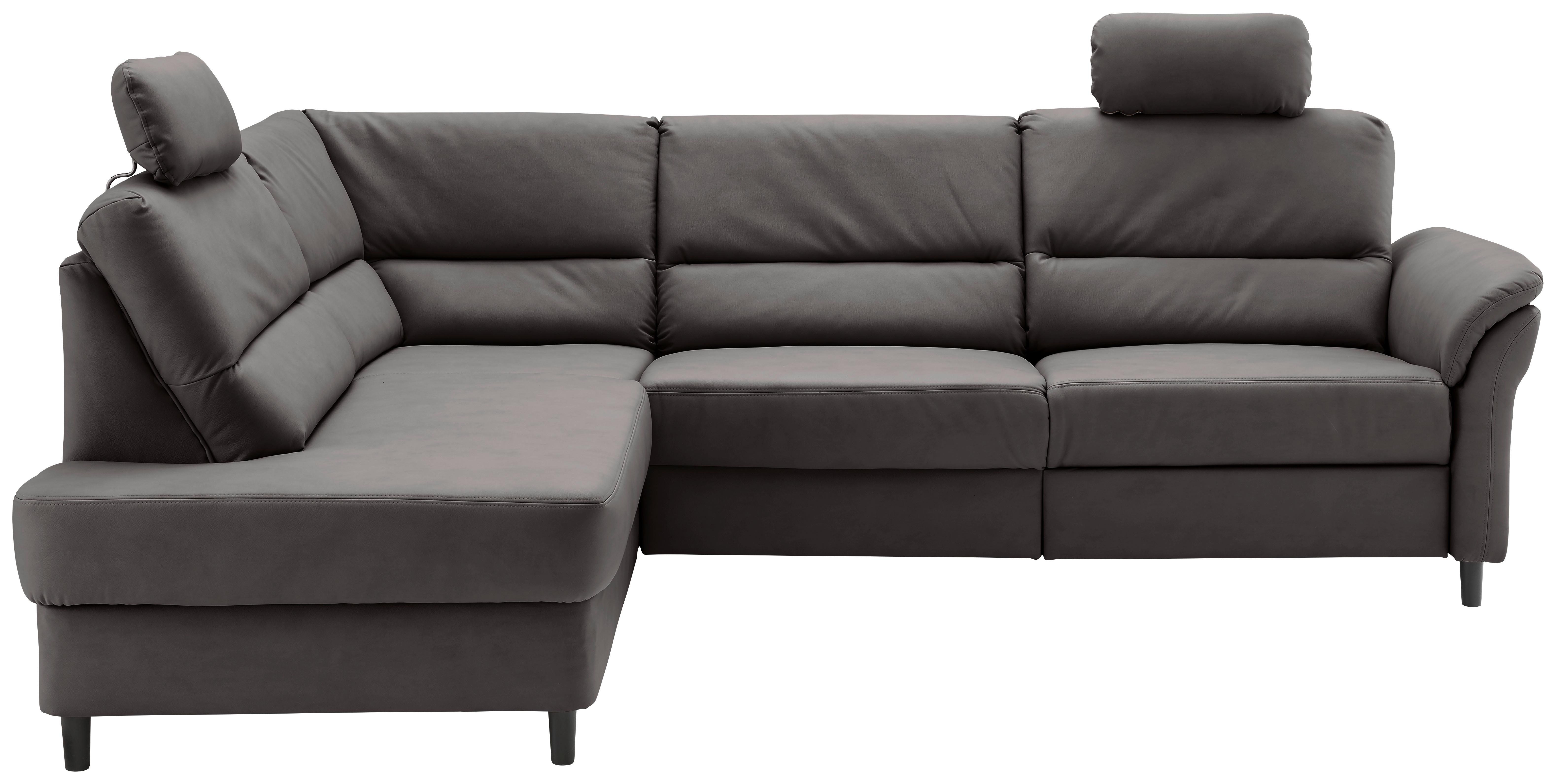 Ecksofa Cavoli Anthrazit S: 190x266 cm - Anthrazit/Schwarz, MODERN, Textil (190/266cm) - Livetastic