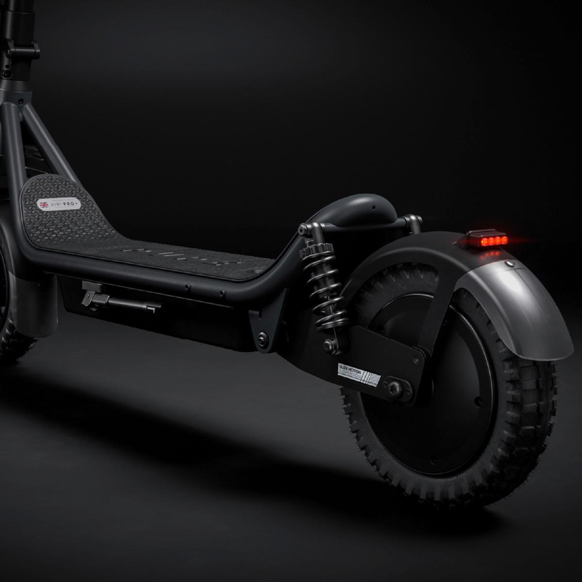Elektroscooter CS-PURE-AIR6-PP -MG, StVO Konform - Schwarz, Basics, Metall (69/120/123cm)