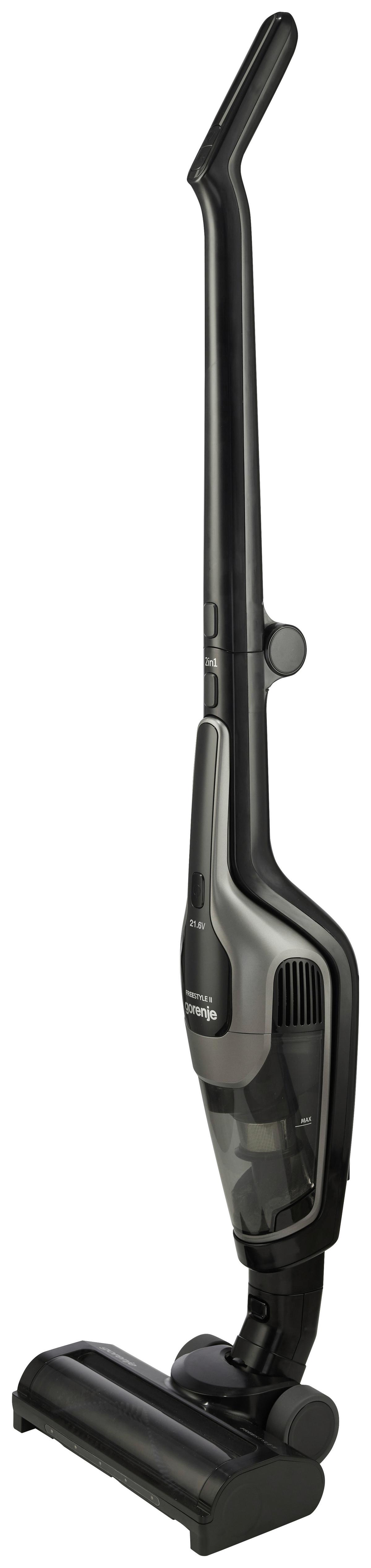 Akku Bodenstaubsauger Svc216110fsiibka - Dunkelgrau, Basics, Kunststoff (26/118/17cm) - Gorenje