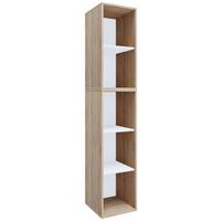 Aktenregal Lona Eiche Dekor B: 35 cm - Sonoma Eiche, MODERN (35/183/37cm) - MID.YOU