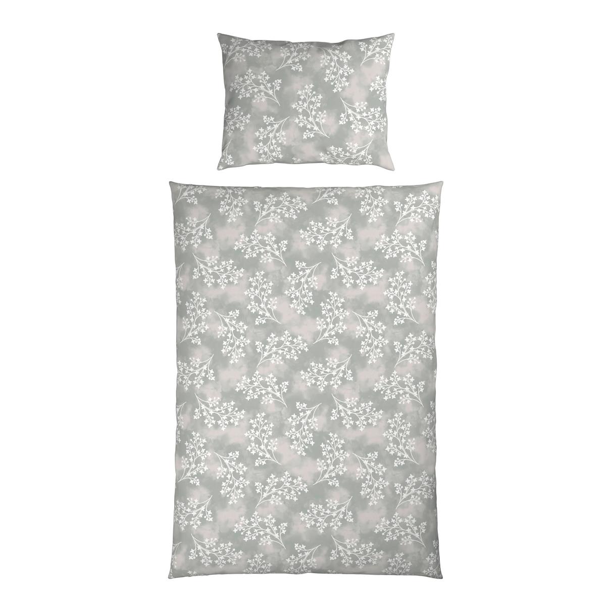 Bettwäsche Kingstone - Taupe, MODERN, Textil - Luca Bessoni
