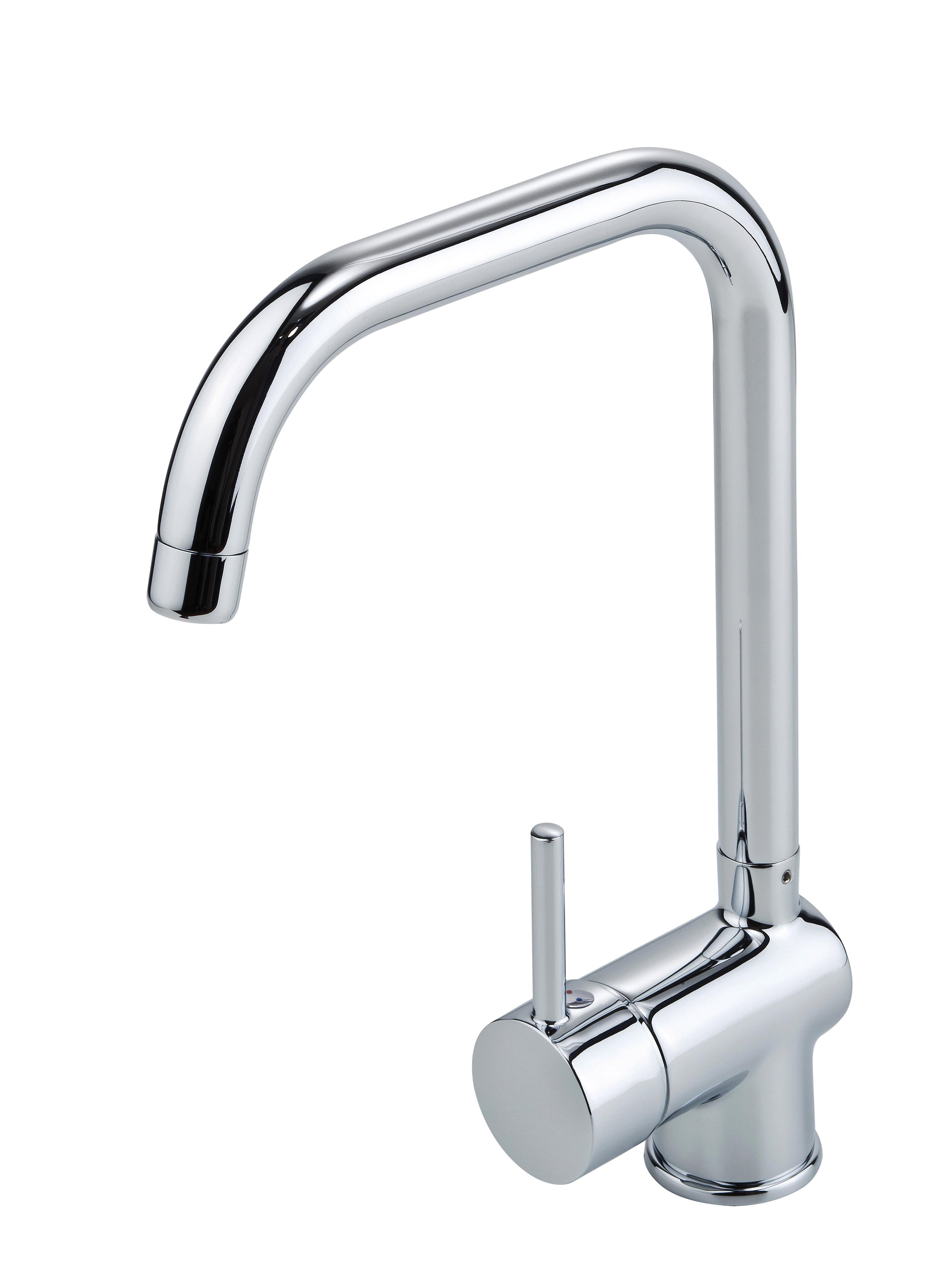 Mosogató Csaptelep Futura C - Króm, modern (34,5cm)