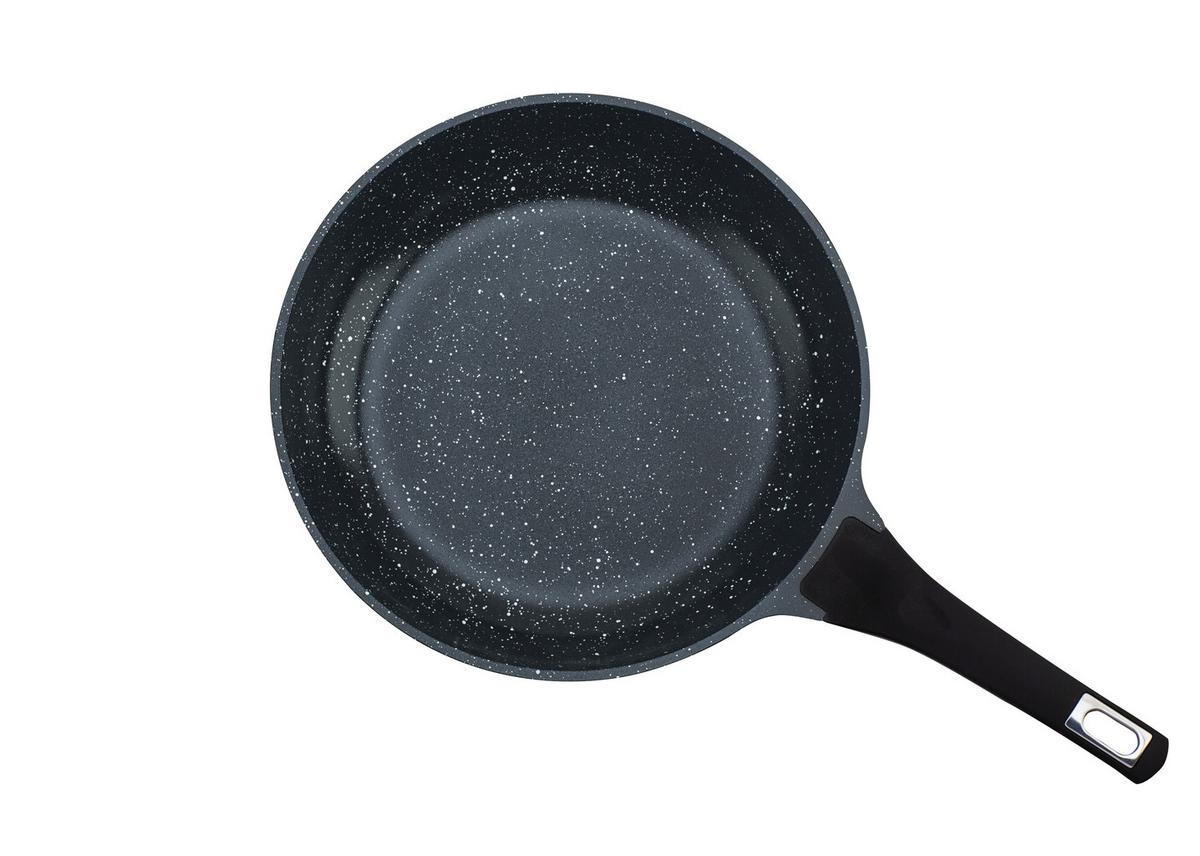 Pfanne Titanium Granitadvanced Aluminiumguss, Schwarz - Schwarz, Basics, Metall (28cm) - GSW