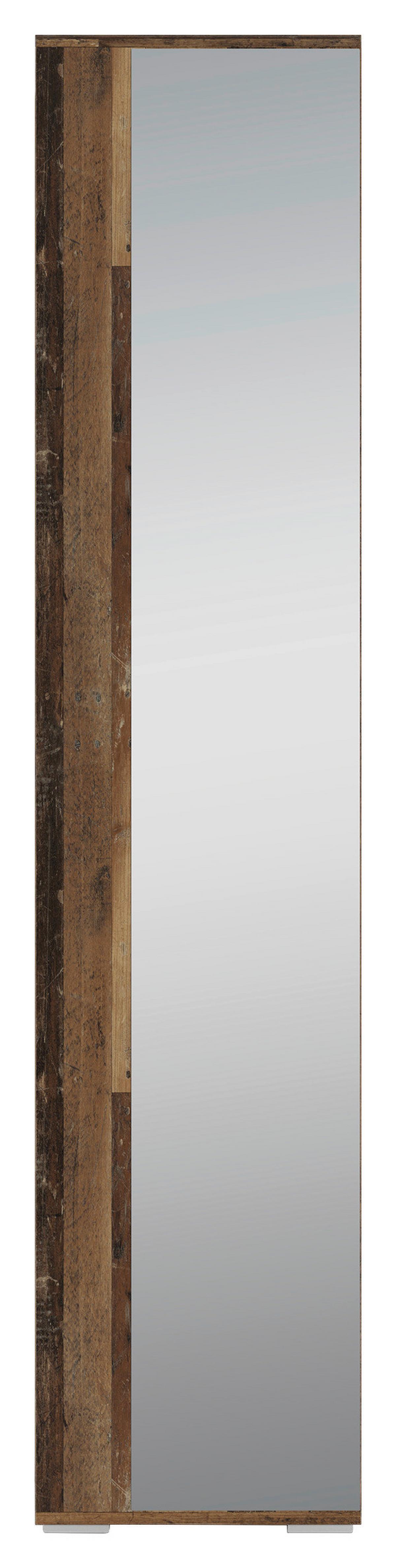 Garderobe Ben Alteiche/ Anthrazit B: 40 cm - Alteiche/Anthrazit, Design, Holzwerkstoff (40/184/35cm) - MID.YOU